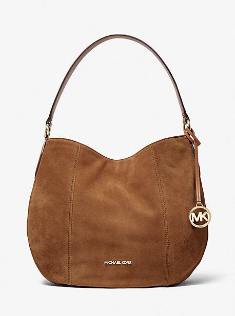 Brooke Large Suede Shoulder Bag 